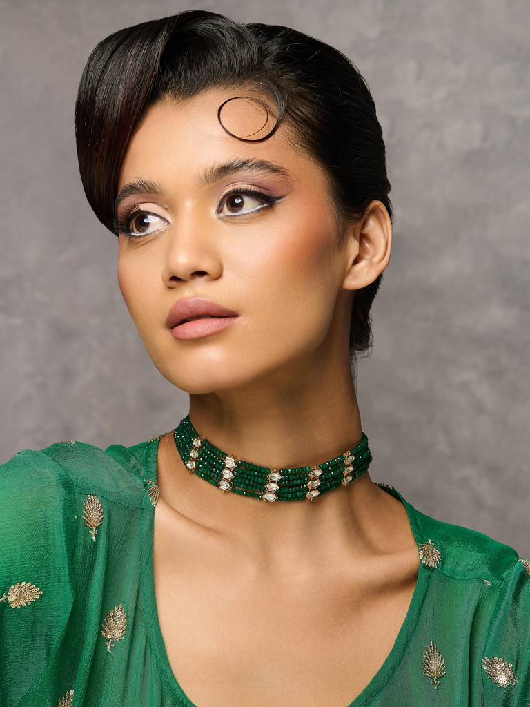 Meira Green Glimmer Choker | Meira Green Glimmer Choker · Eternz