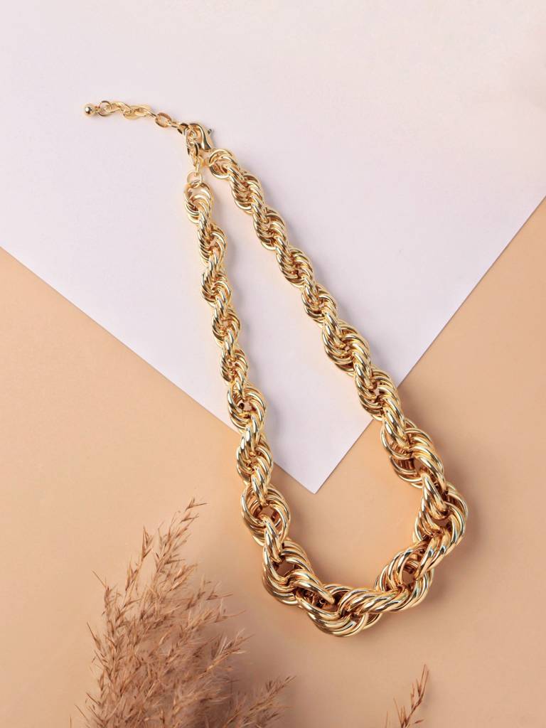 Nova Golden String Necklace : WFNP02