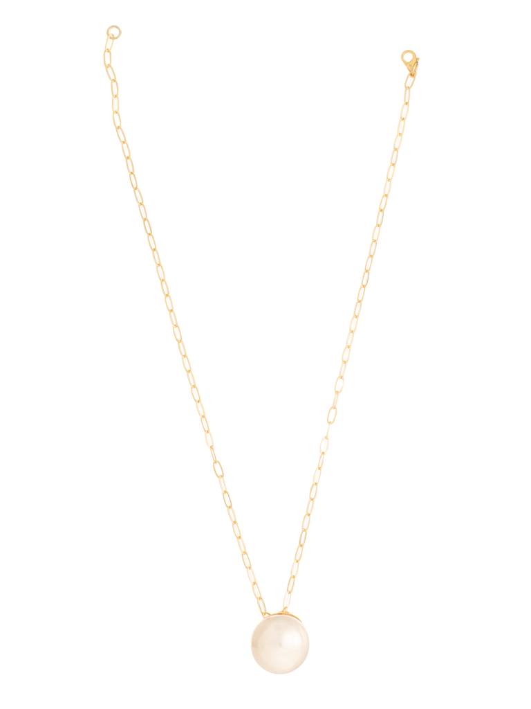 The Pearl Story- Amber Elixir Pearl Chain : WFNS200