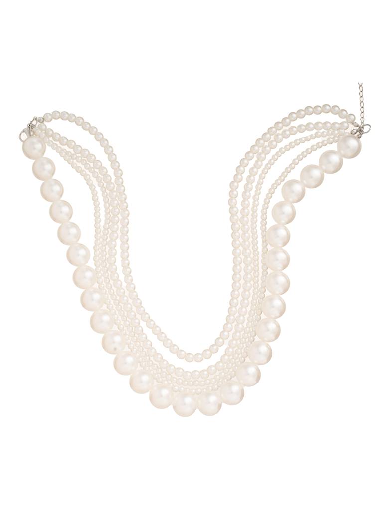 The Pearl Story - Ivory Pearl Elegance Necklace : WFNS205