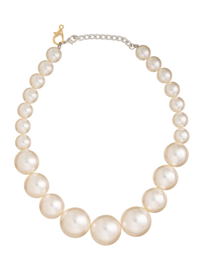 The Pearl Story - Drops Of Oyster Pearl Necklace : WFNS208