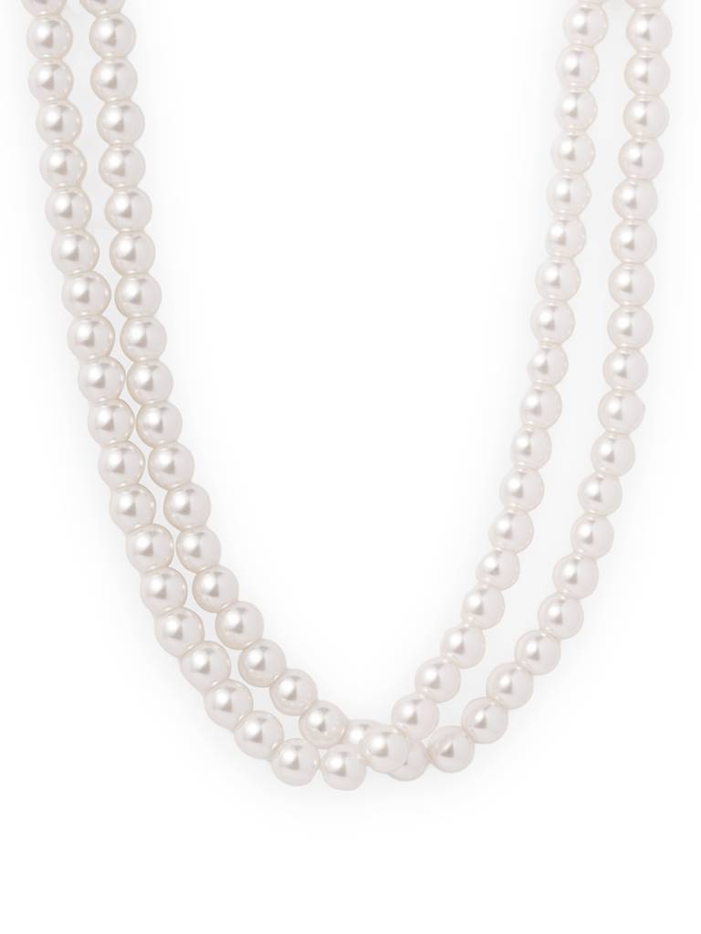 Pearl Story Dual Glam Pearl Choker : WFNS220