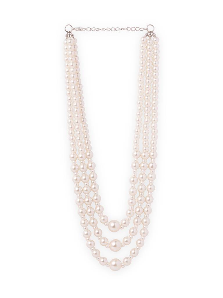 Pearl Story Riviere Pearl Necklace : WFNS221