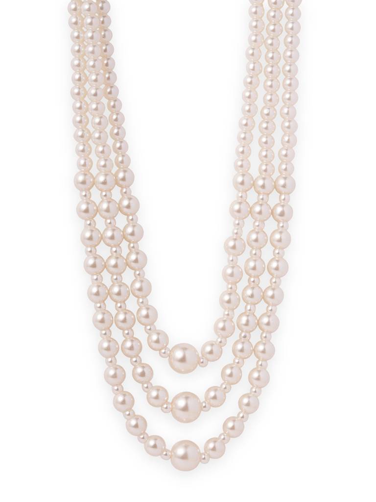 Pearl Story Riviere Pearl Necklace : WFNS221