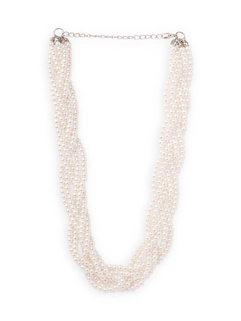 Pearly Twist Necklace : WFNS223