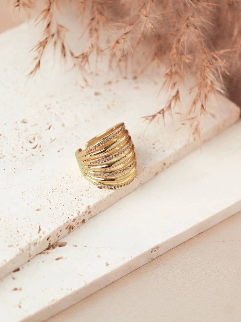 Nova Lined Cuff Ring : WFRC100