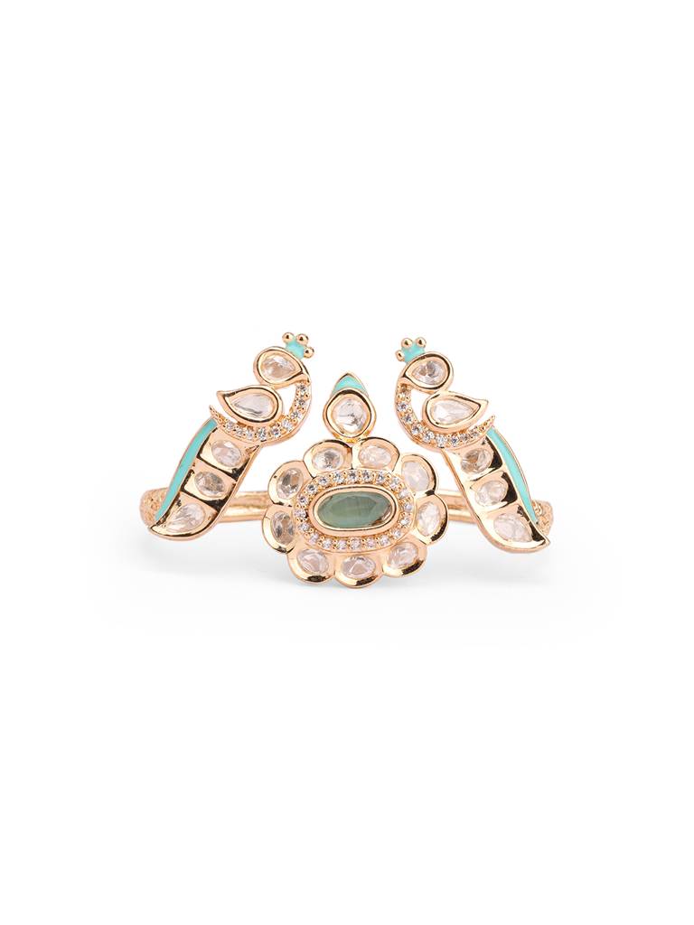 Meira Two Tokai Kundan Ring : WFRE207