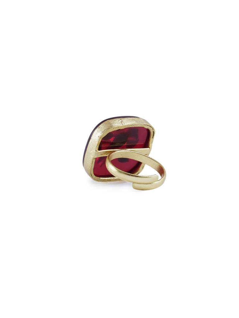 Bird Of Paradise Emblem Ring : WFRE220