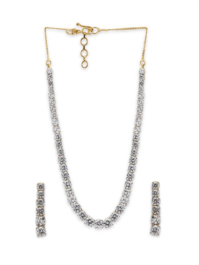 Solitaire Streak Tennis Choker Set : WFSC164