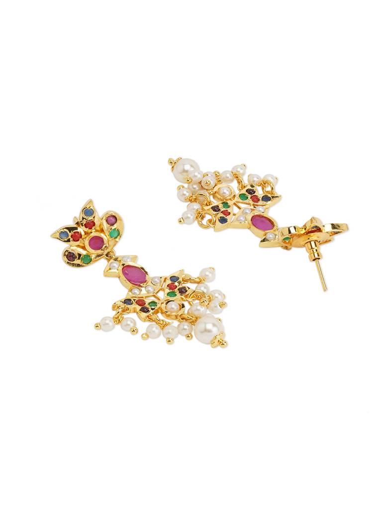 Meira Multi Coloured Mosaic Necklace Set : WFSE111