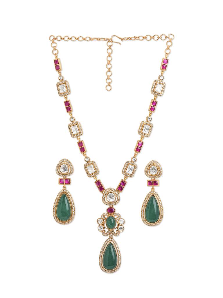 Meira Glam-Up Necklace Set : WFSE123