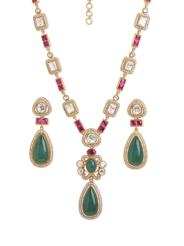 Meira Glam-Up Necklace Set : WFSE123