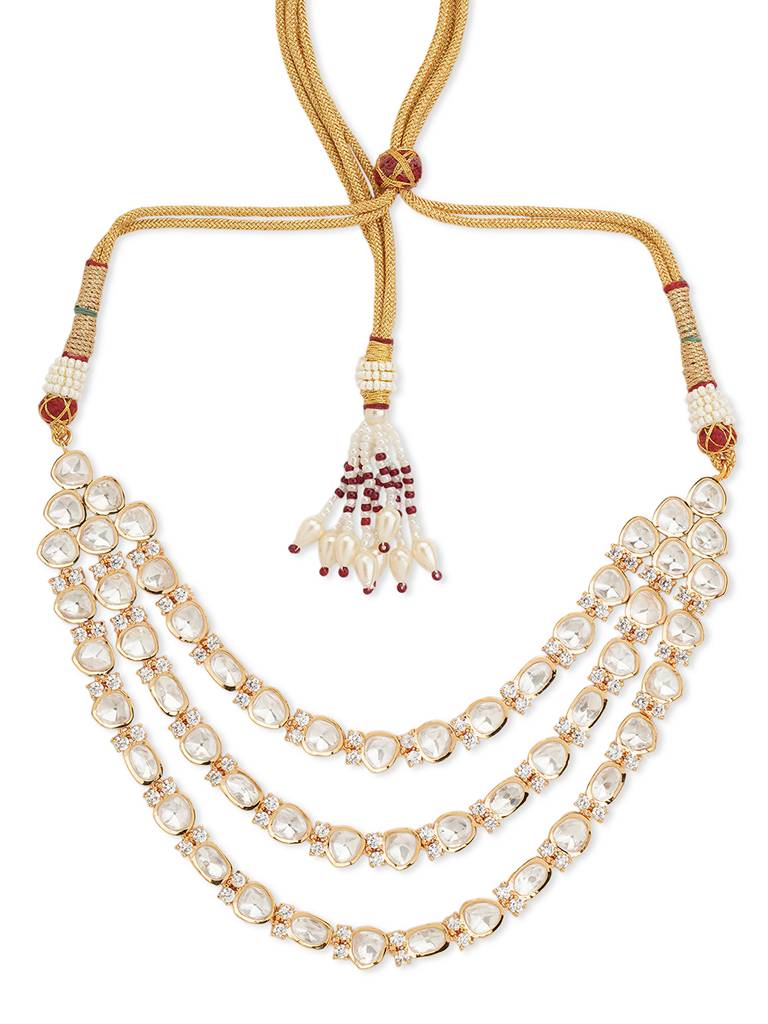 Meira Eternal Bloom Necklace Set : WFSE128