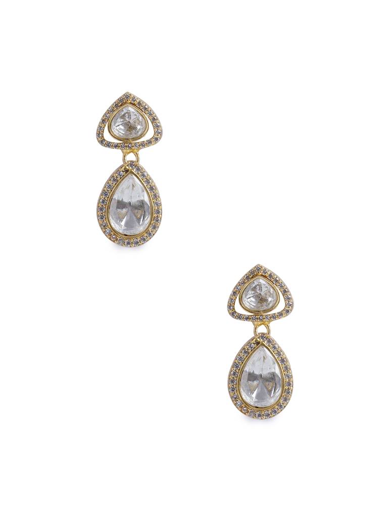Layered Polki Necklace Set : WFSE151