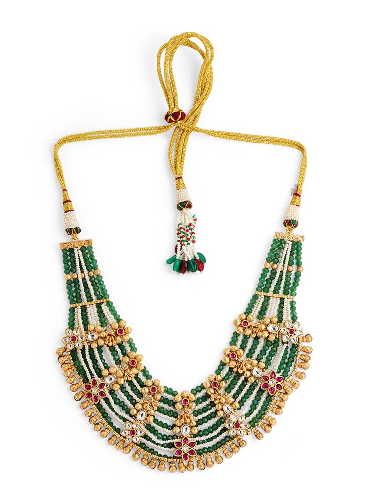 Gilded Garland Necklace Set : WFSE171