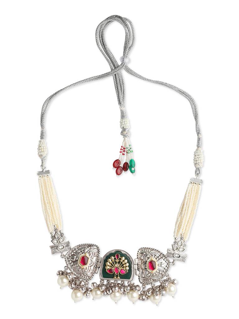 Gypsy Prancing Peacock Choker Set : WFSO13