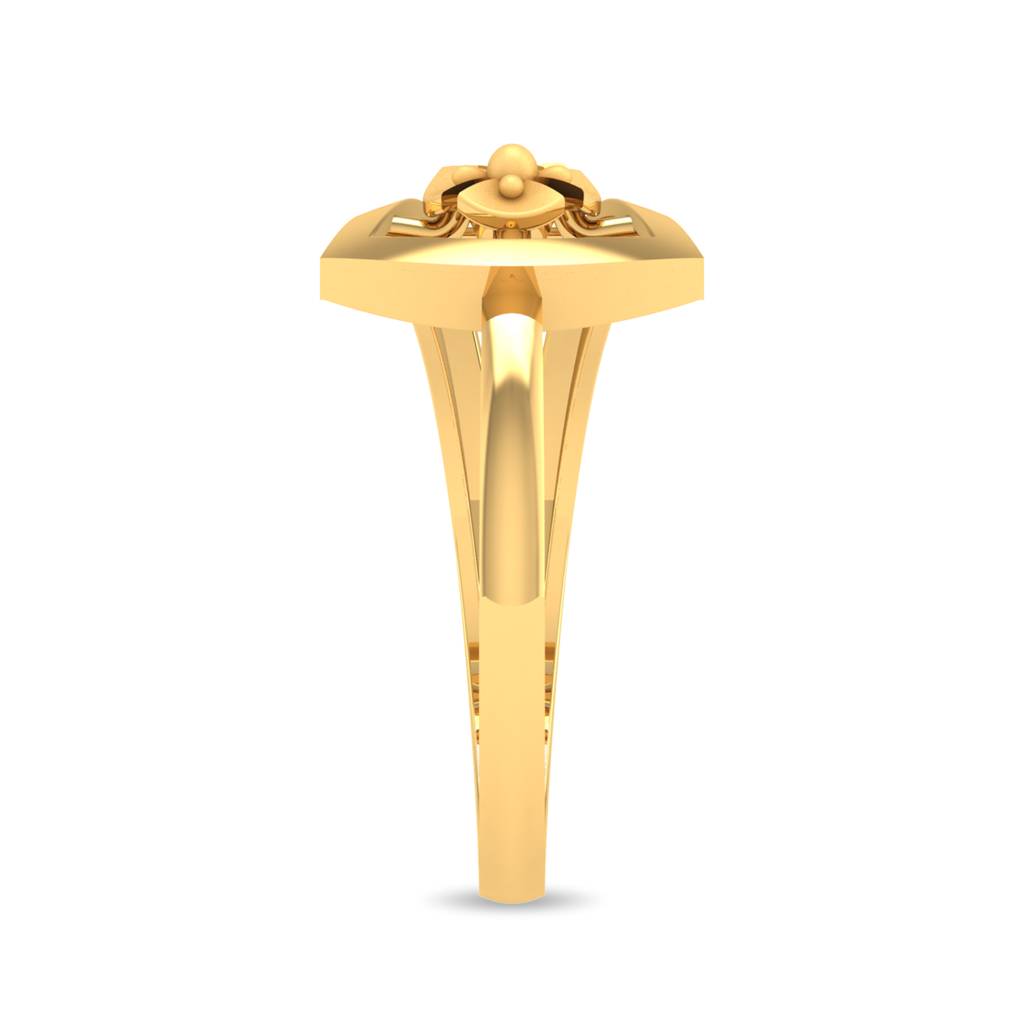Kisna 14K Yellow Gold Zaviera Ring For Women : WG10022