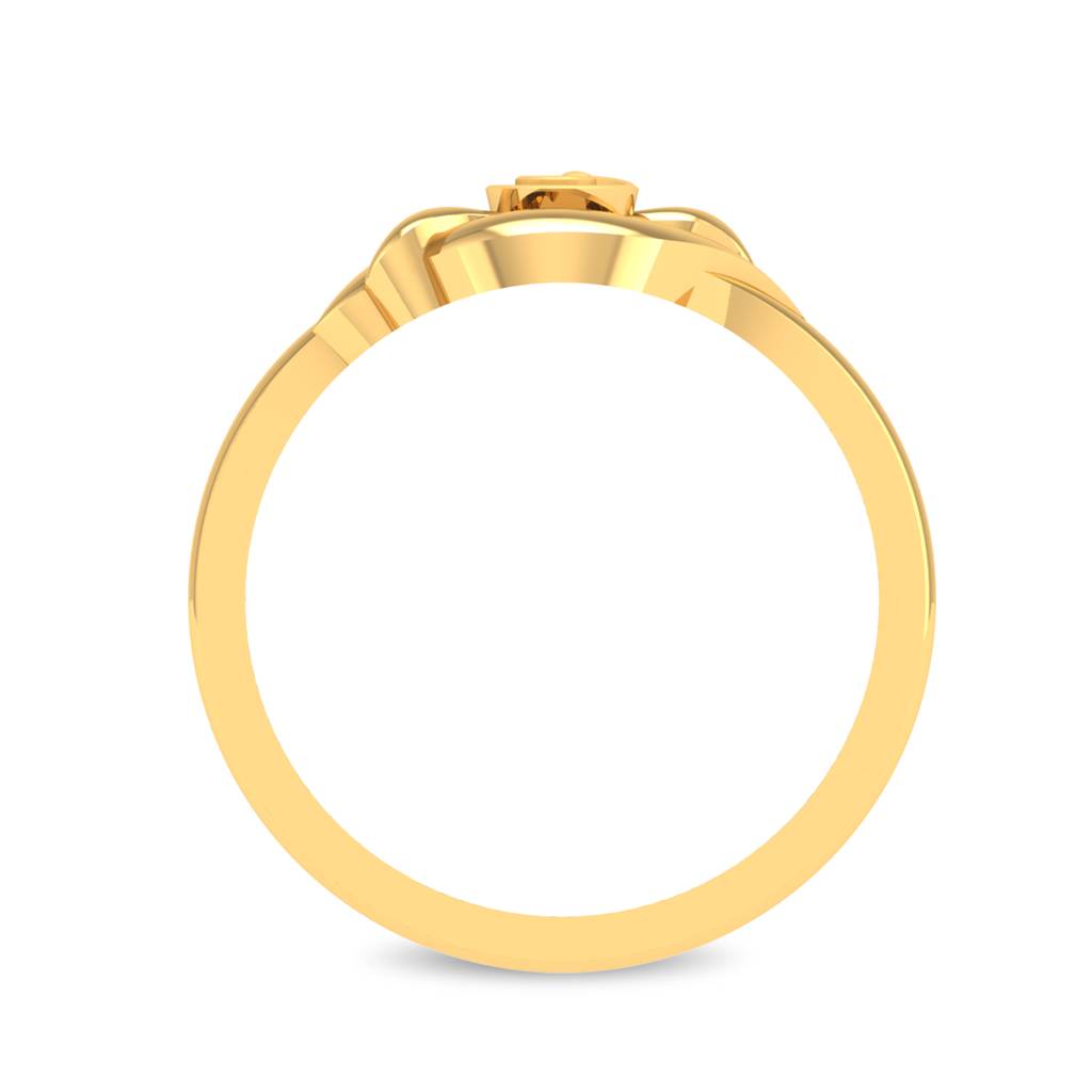 Kisna 14K Yellow Gold Rosemee Ring For Women : WG10029