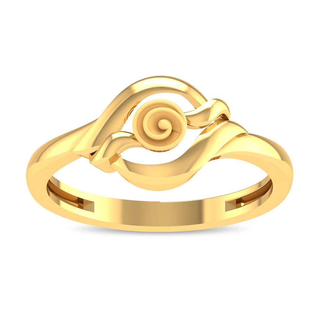 Kisna 14K Yellow Gold Rosemee Ring For Women : WG10029