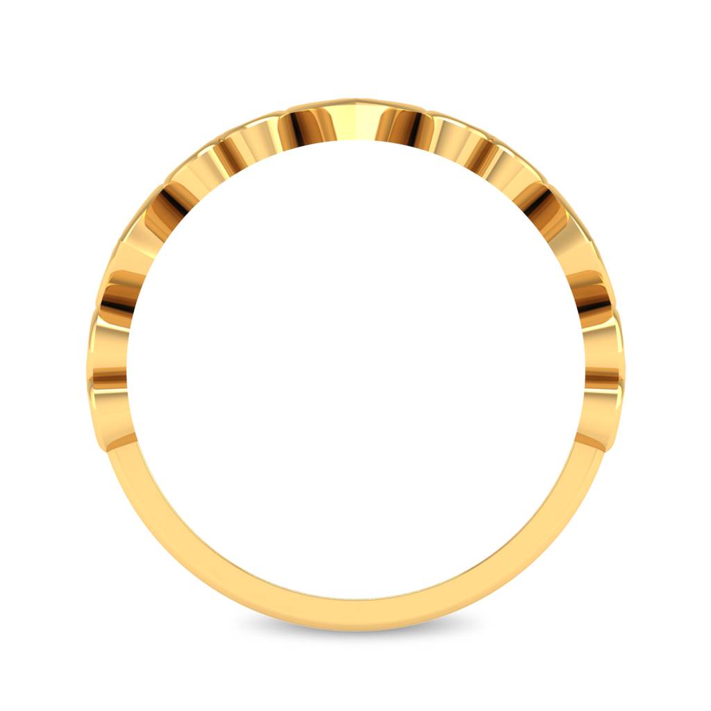 Kisna 14K Yellow Gold Cardiova Ring For Women : WG10030