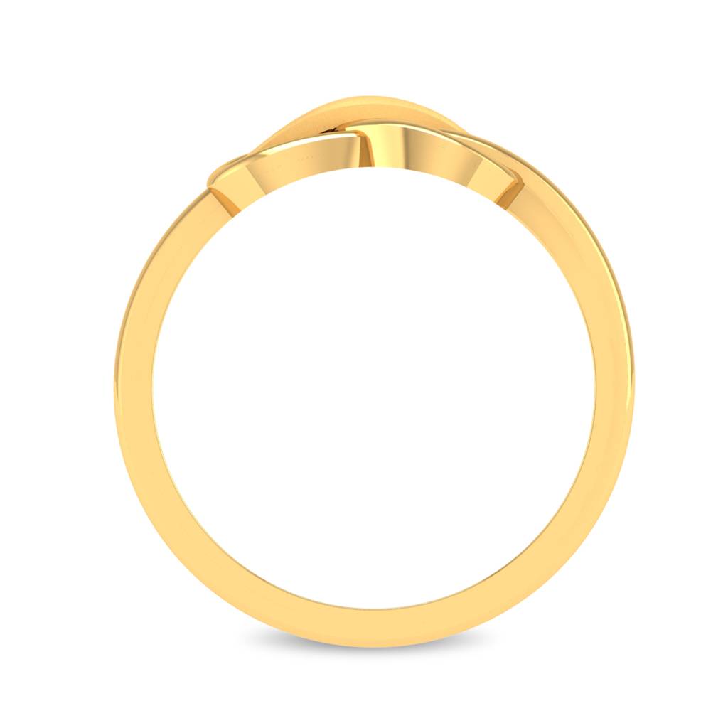 Kisna 14K Yellow Gold Infinia Ring For Women : WG10036