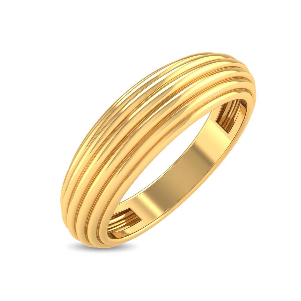 Kisna 14K Yellow Gold Brilliance Ring For Women : WG10053