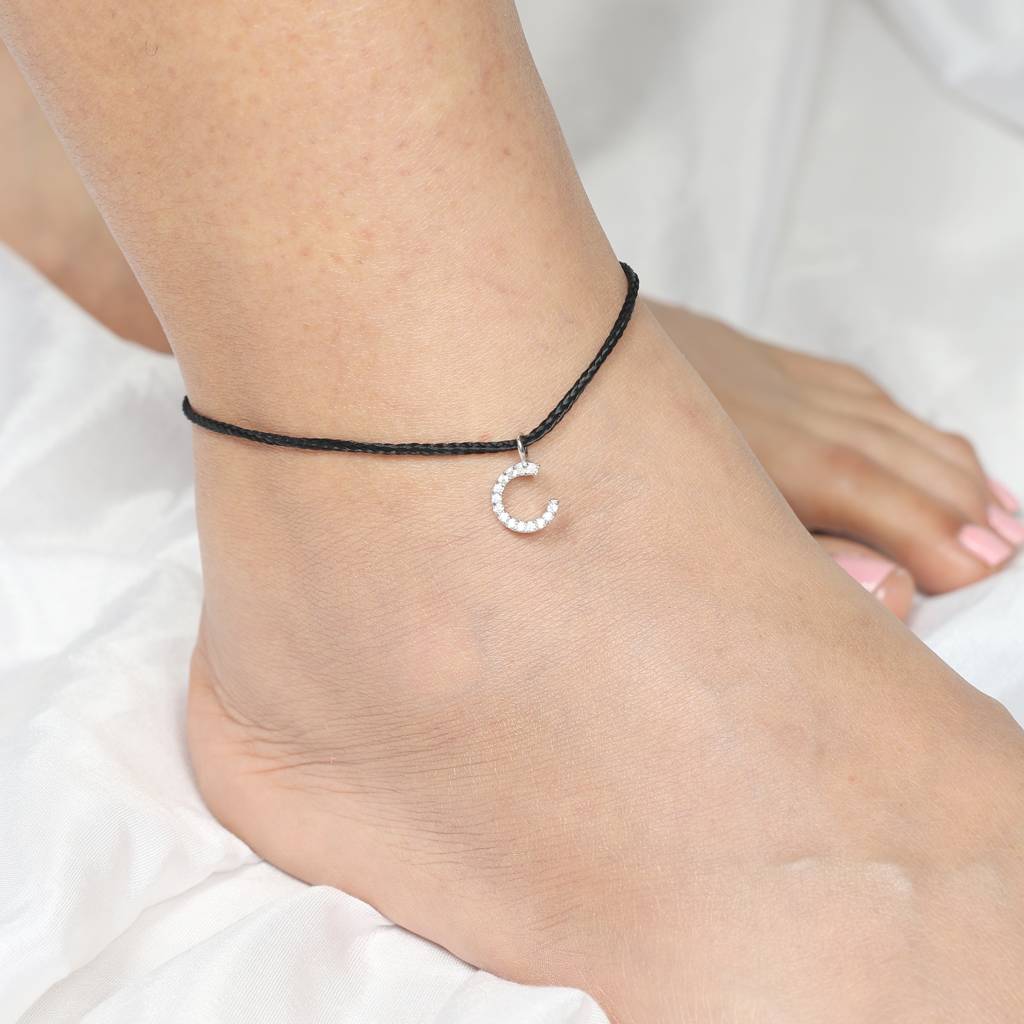 Horseshoe Nazariya Anklet : WH-AK-020-SL(PR)