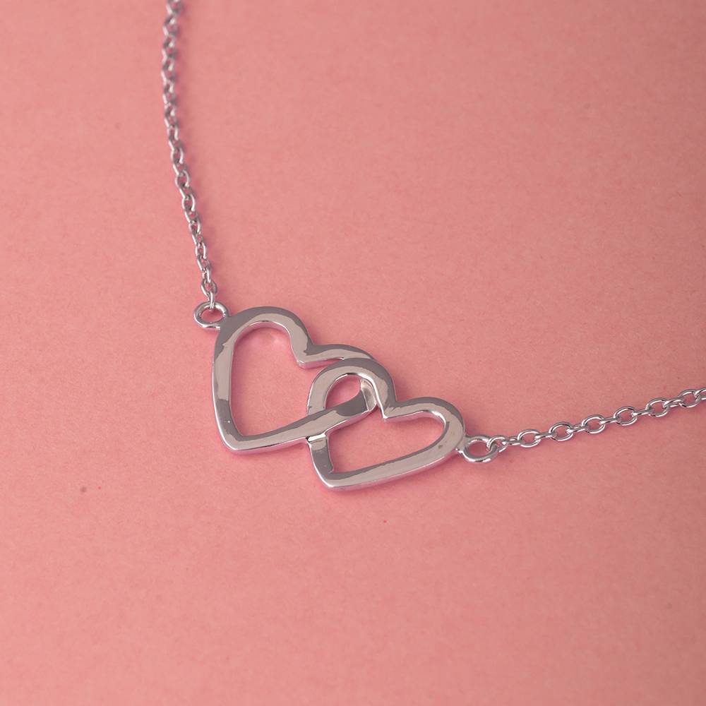 Entangle Heart Anklet In 92.5 Sterling Silver : WH-AK-030-SL(PR)