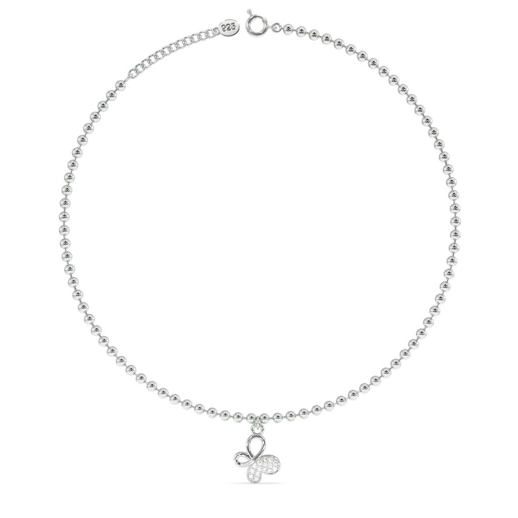 Titli Everlasting Anklet In 92.5 Sterling Silver : WH-AK-050-SL(SG)