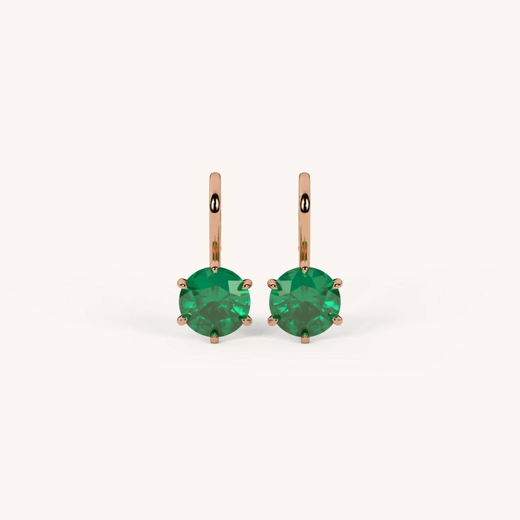 Gem Pop Drops In 92.5 Sterling Silver : WH-ER-189-RG