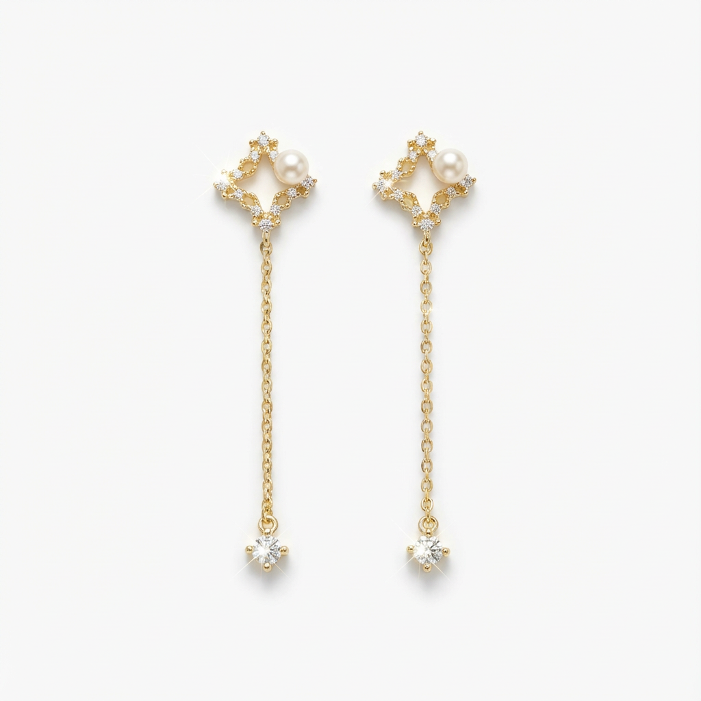 Chic Frame Drop : YUFSER233