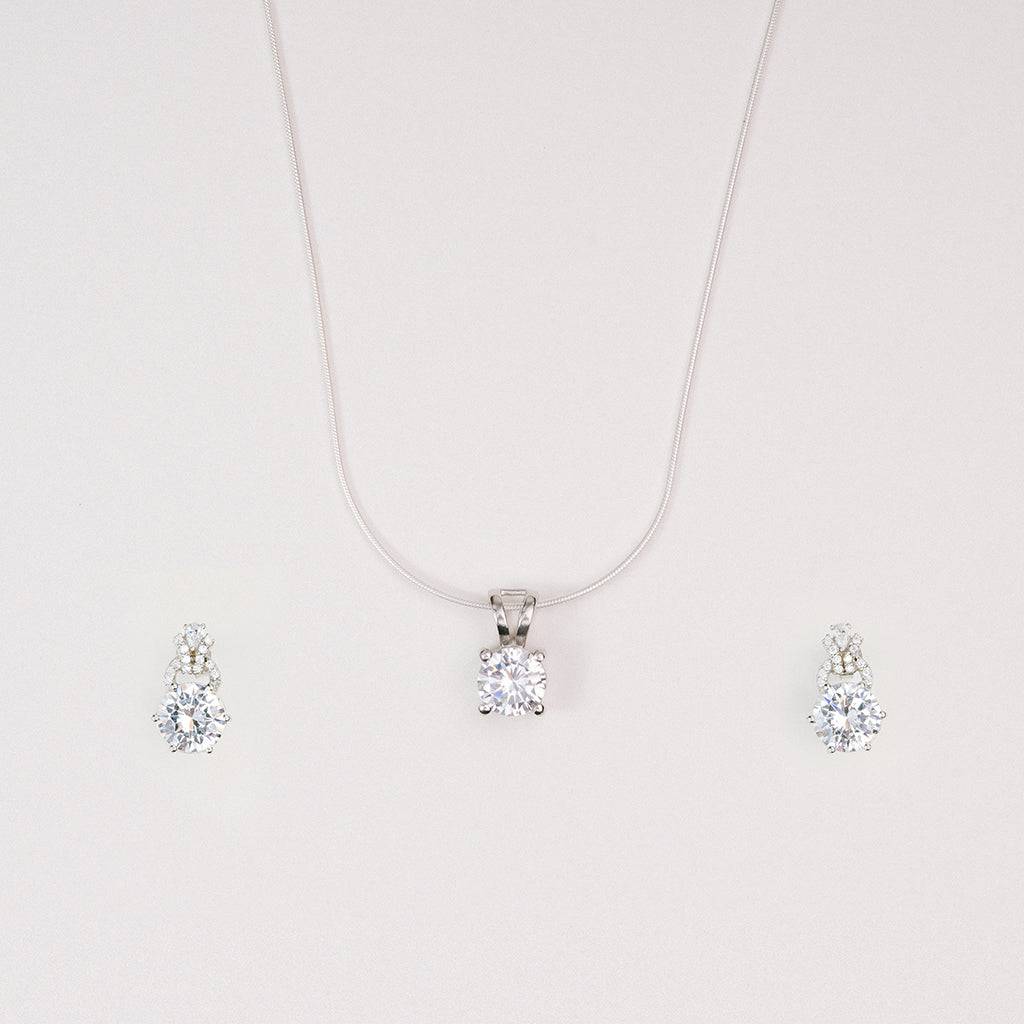 Solitaire Jewellery Set