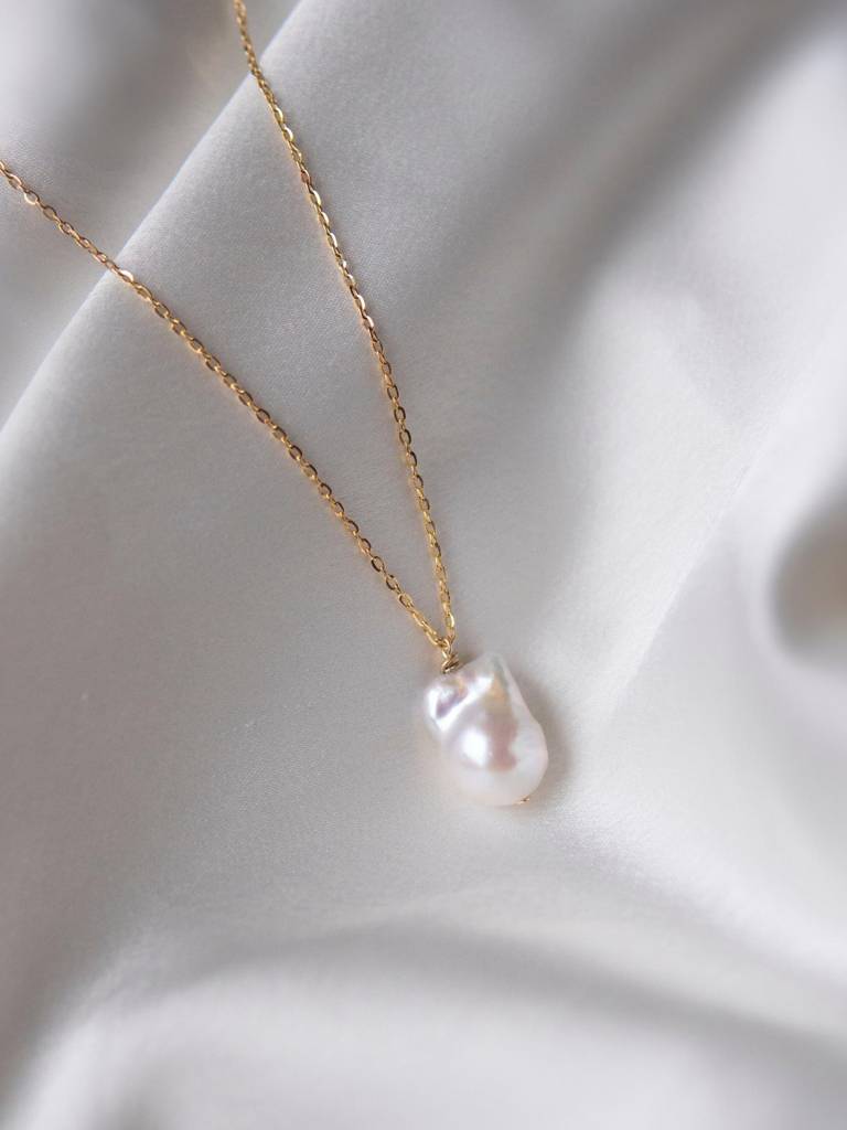 Stac Baroque Pearl Necklace