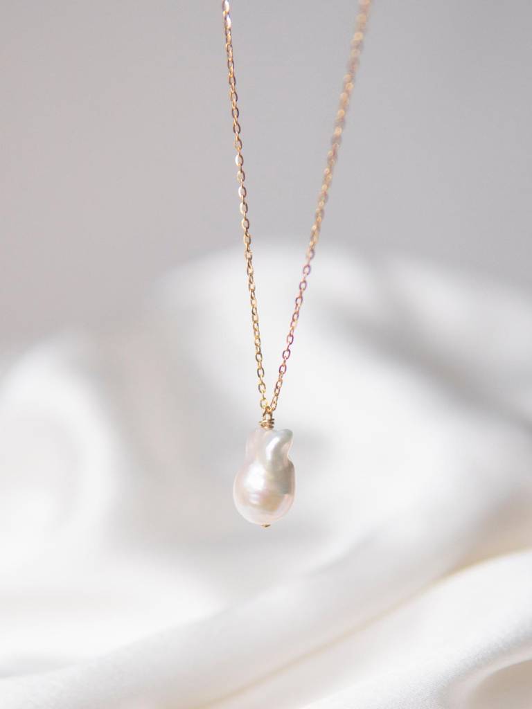 Stac Baroque Pearl Necklace