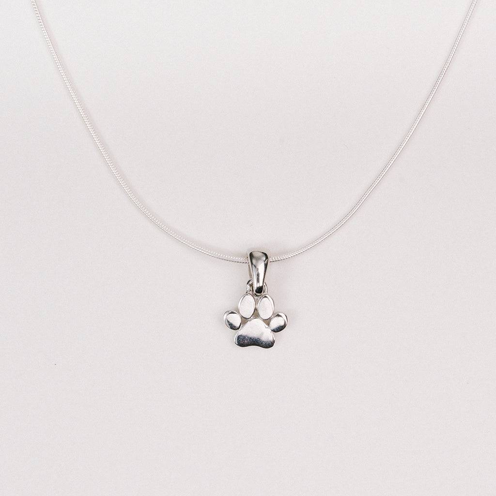 Paw Pendant With Chain