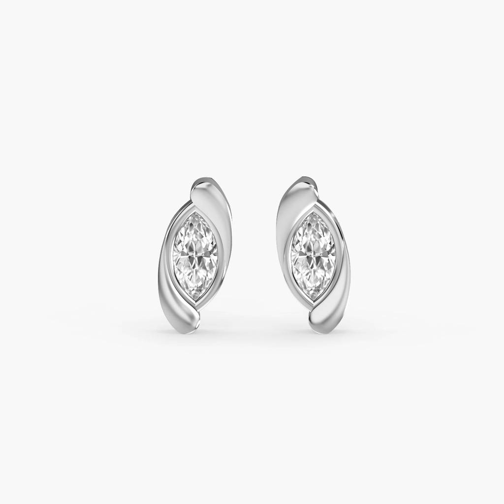 Glint Swirl Earrings : AIER-220