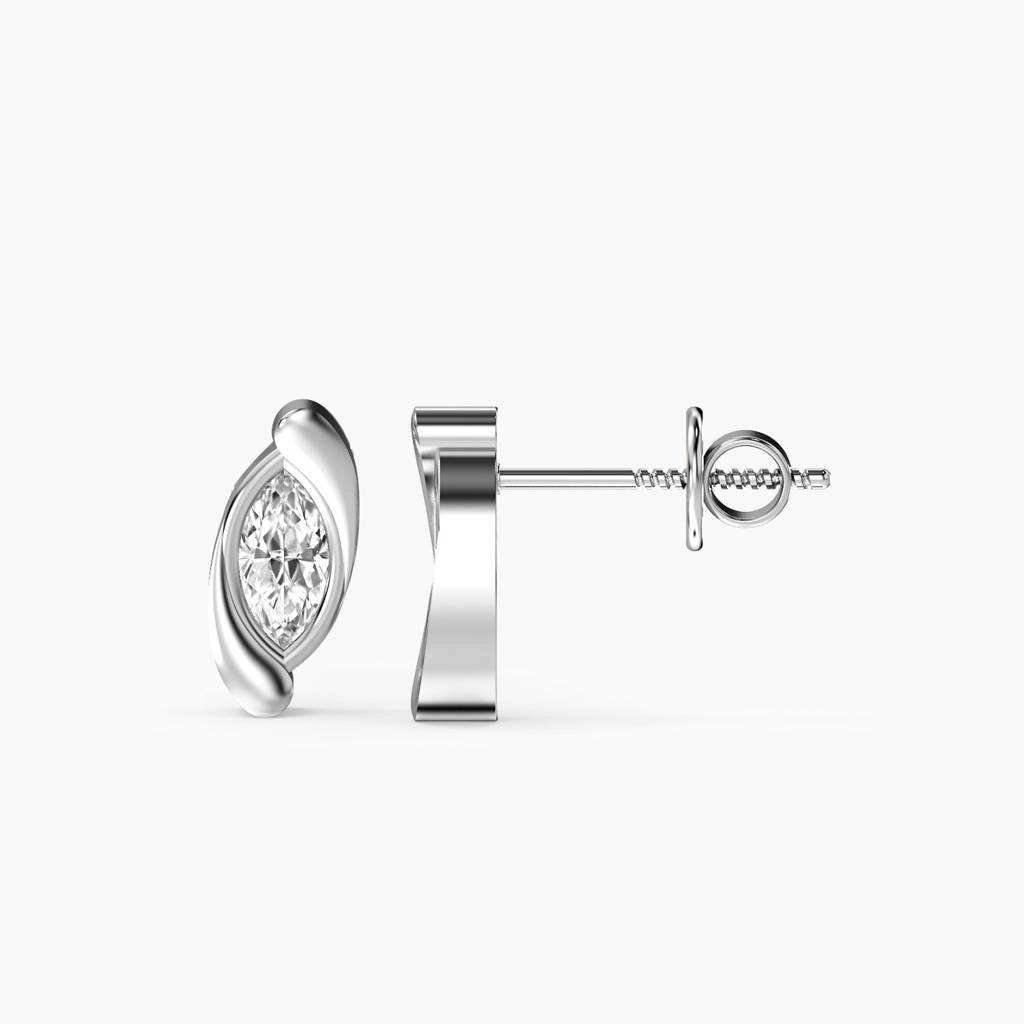 Glint Swirl Earrings : AIER-220