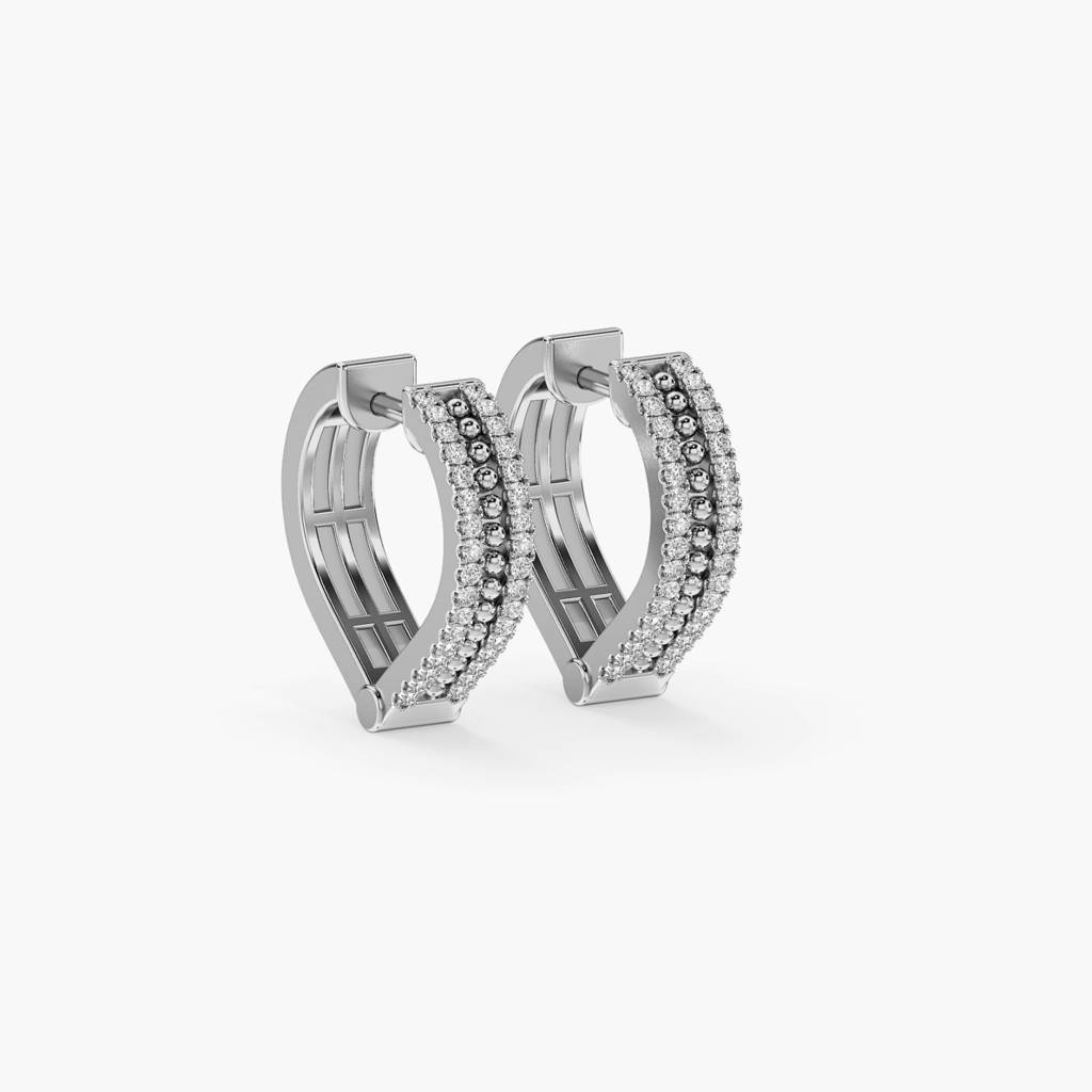 Shimmering Delight Hoops : AIER-590