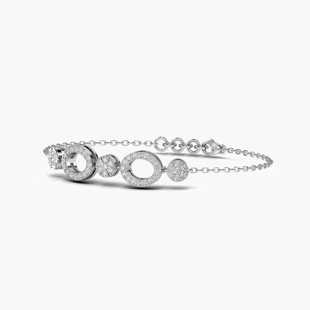 Opulent Halo Bracelet : AILBR-288