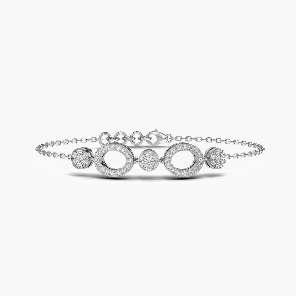 Opulent Halo Bracelet : AILBR-288