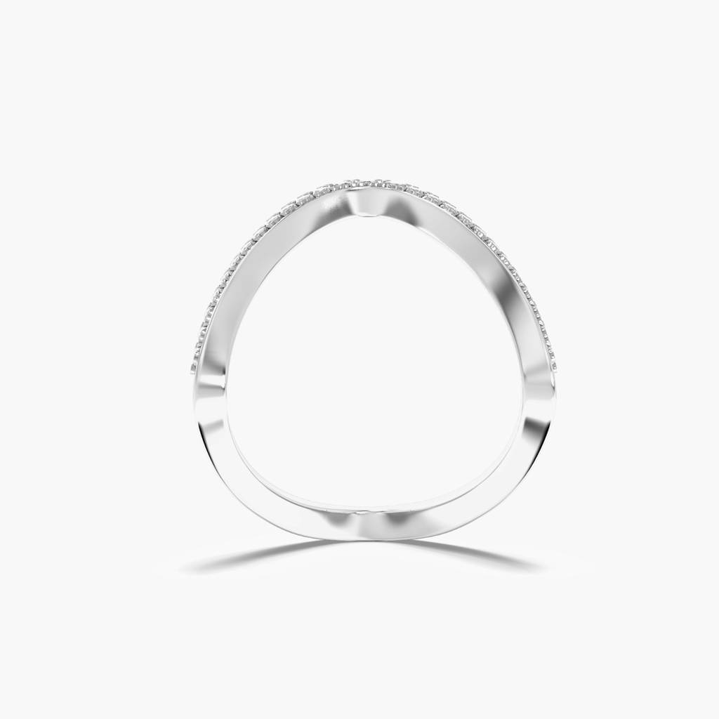Chevron Lab-Grown Diamond Ring : AILR-484A