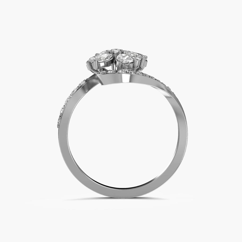 Floral Diamond Ring : AILR-774