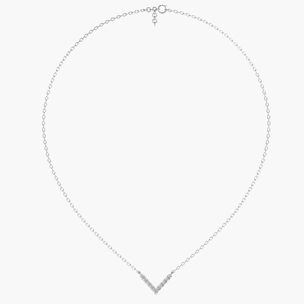 Sleek Angle Pendant(With Chain) : AIPO-175
