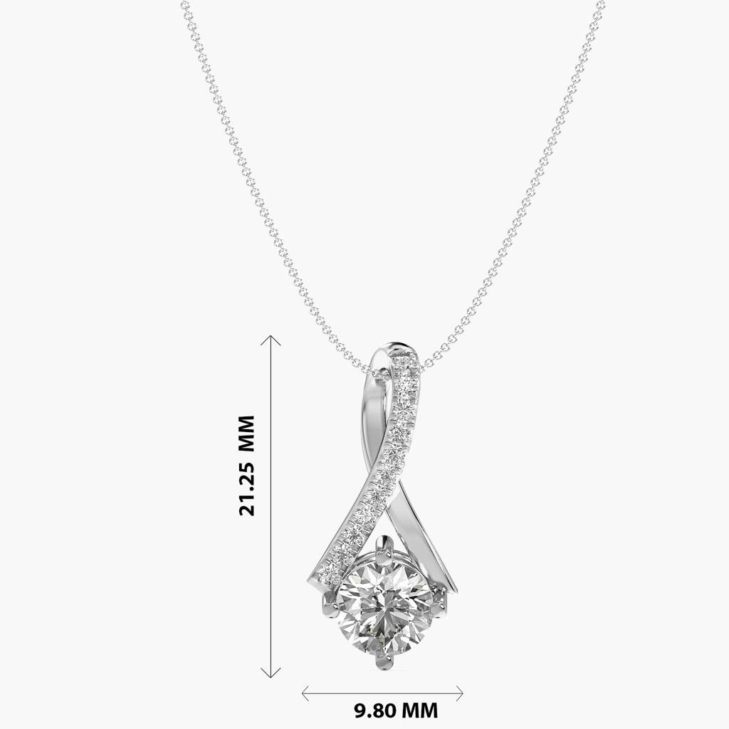 Elegant Twist Pendant : AIPO-179