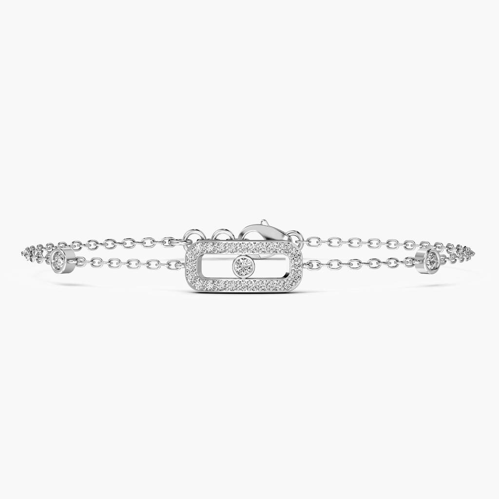 Delicate Gold Chain Bracelet : NLBR3230