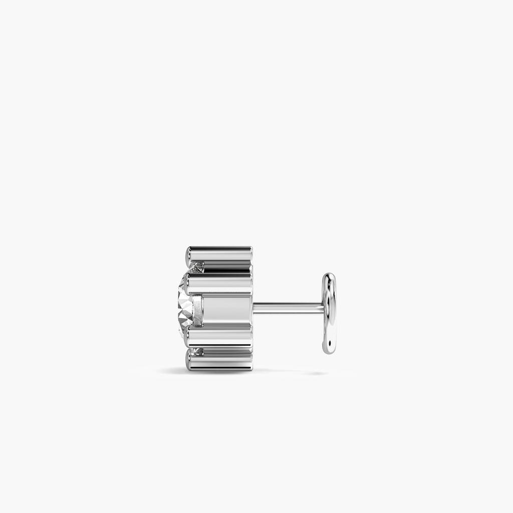 Classic Solitaire Lab-Grown Diamond Nosepin : NOSEPIN-6