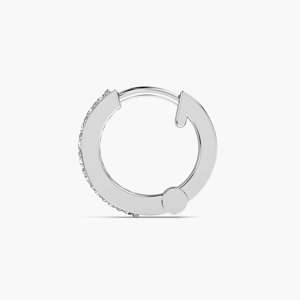 Elegant Line Lab-Grown Diamond Nosepin : NOSEPIN-8