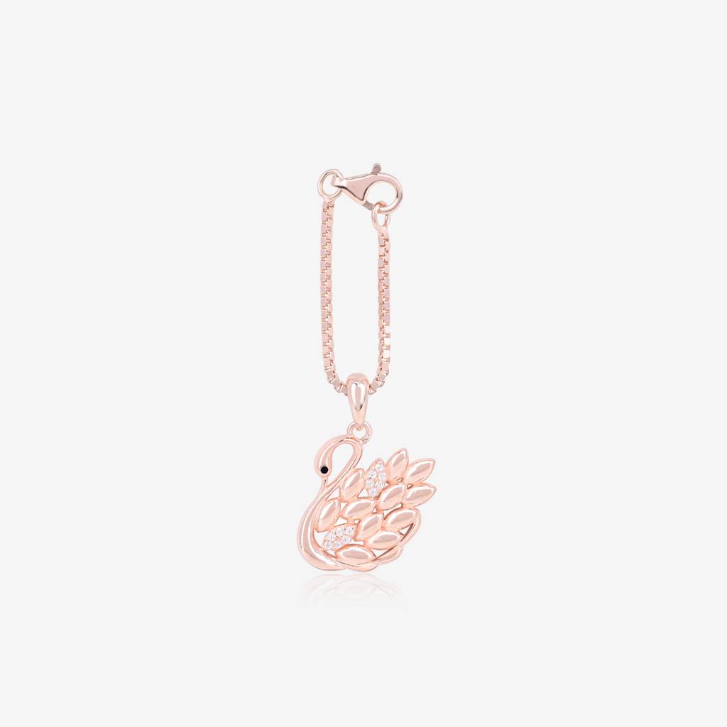 Sparkle Swan Charm : XCH684