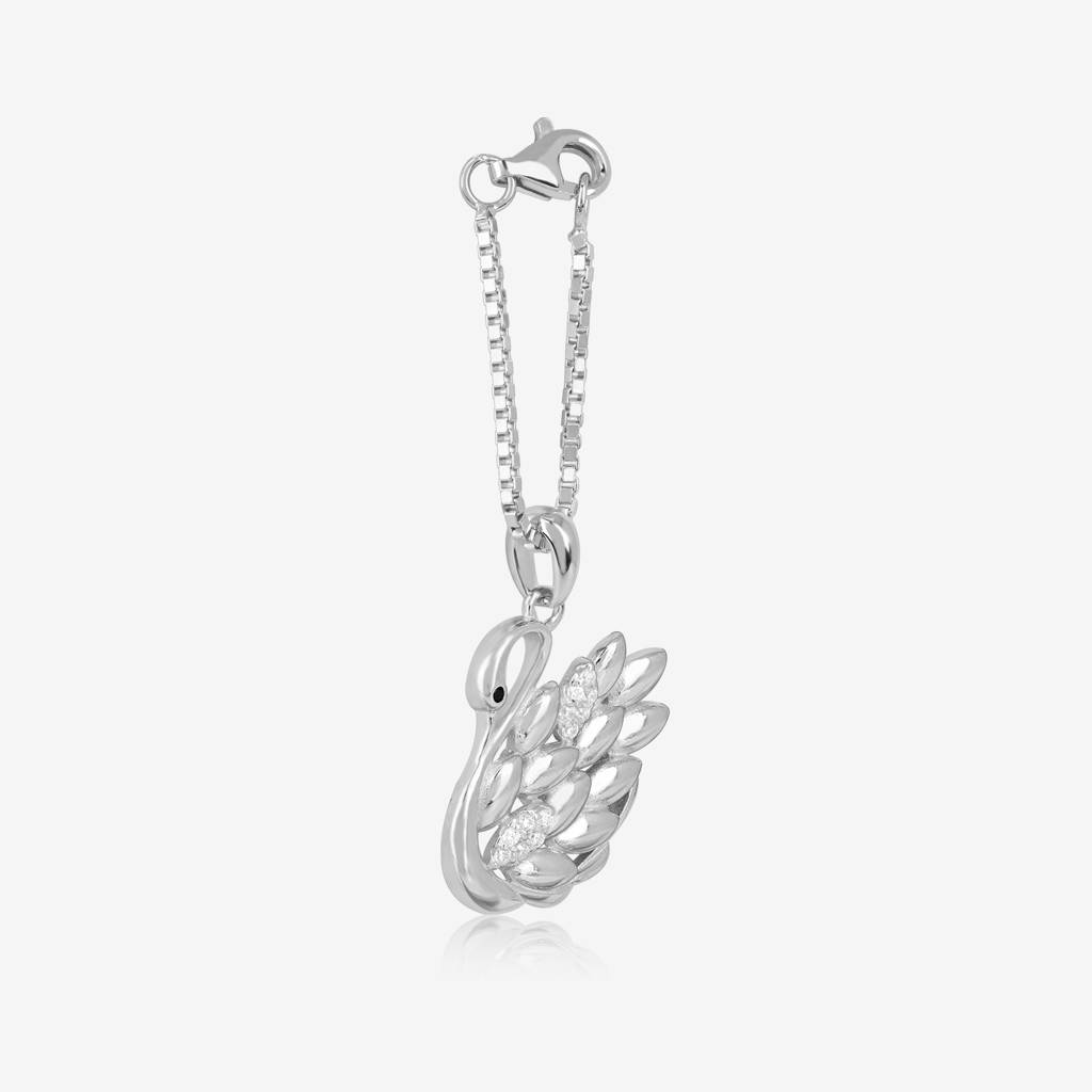 Sparkle Swan Charm : XCH662
