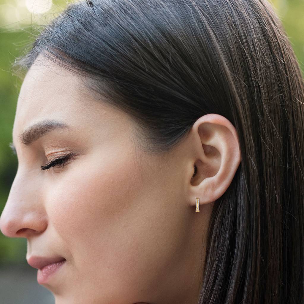 Shimmering Delight Hoops : AIER-590